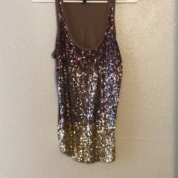 Express Tops - Sequins tank top
